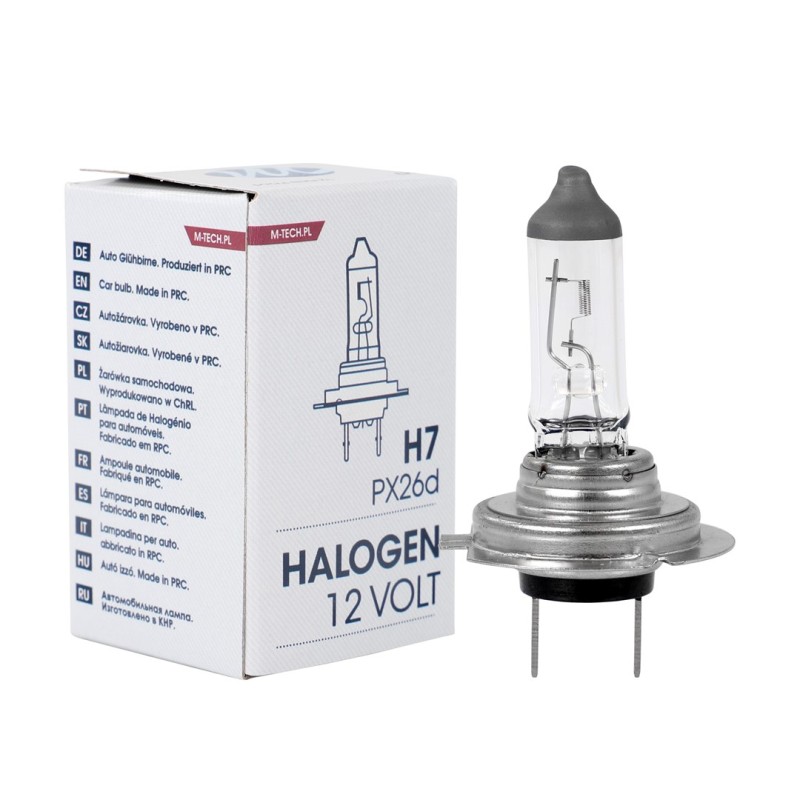 Lámpara halógena M-TECH PX26d 12V/55W H7