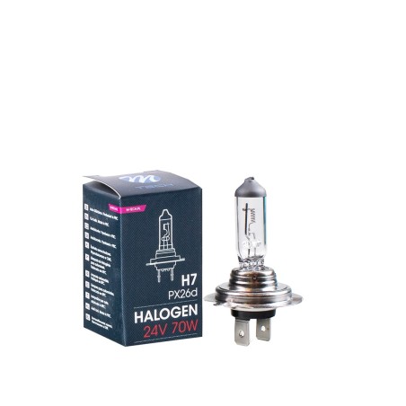 Lámpara halógena M-Tech PX26d 24V/70W H7