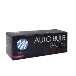 Lámpara M-Tech BA15s 24V/21W S25 CLEAR