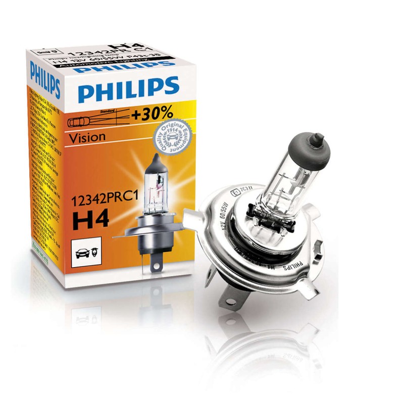 Philips H4 Vision 12V60/55W P43t-38 C1