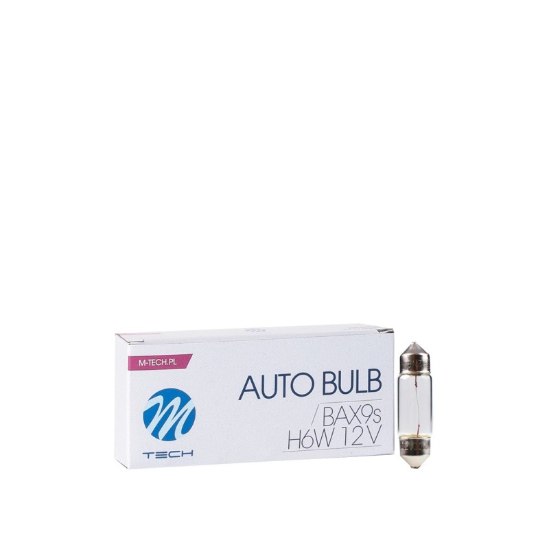 Lámpara halógena M-Tech BAX9s 12V/6W H6W