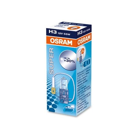 Halogen OSRAM SUPER 64150SUP PK22s 55W 12V H3 &