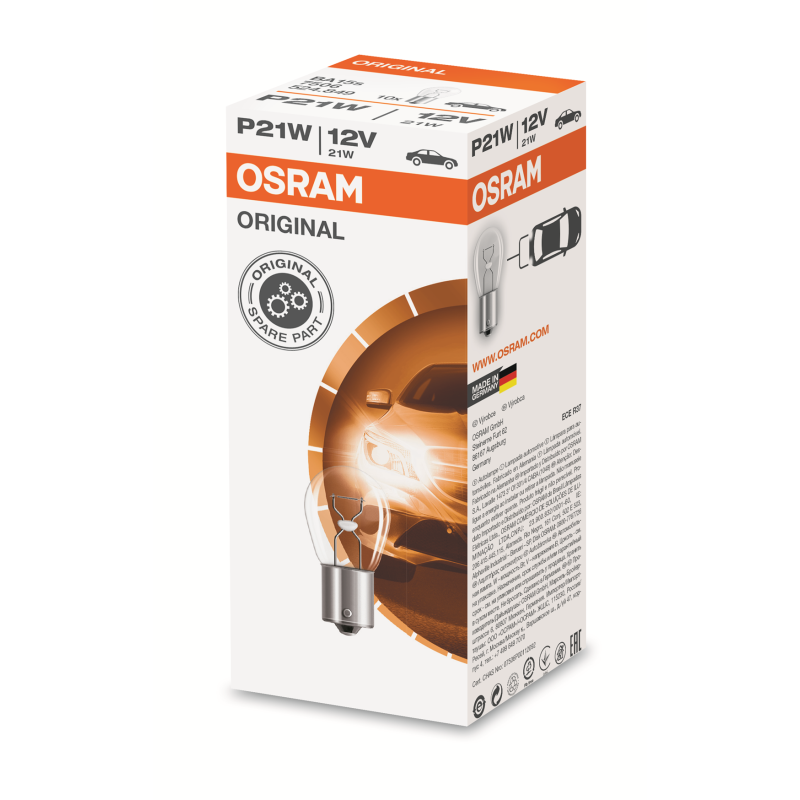 OSRAM Orginal 7506 BA15s 12V 21W P21W