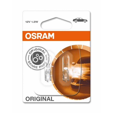 OSRAM 2721-02B W2x4,6d 12V 1.2W