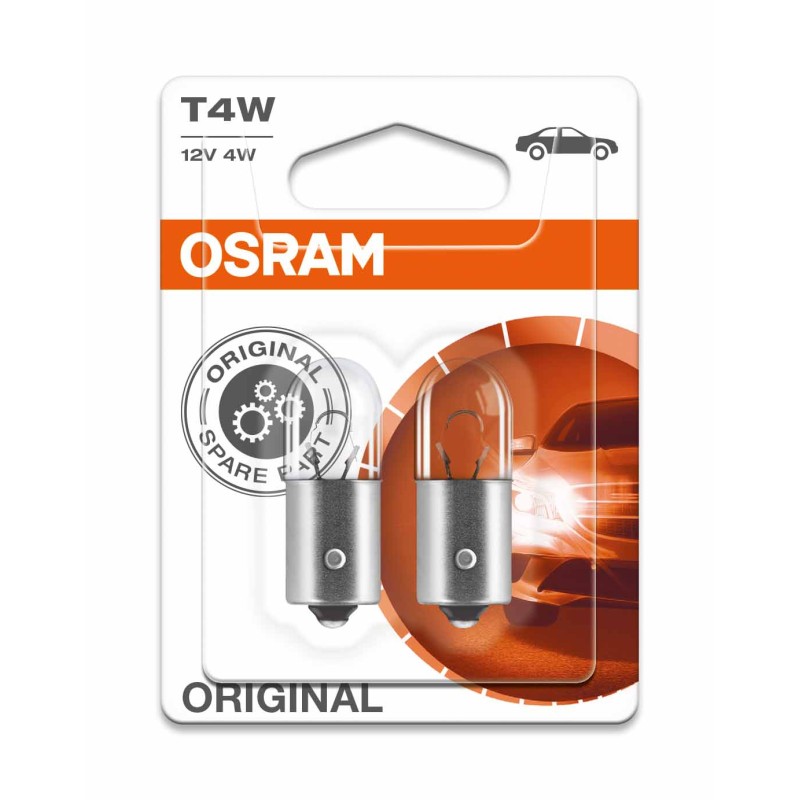 OSRAM 3893-02B BA9s 12V 4W T4W
