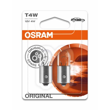 OSRAM 3893-02B BA9s 12V 4W T4W