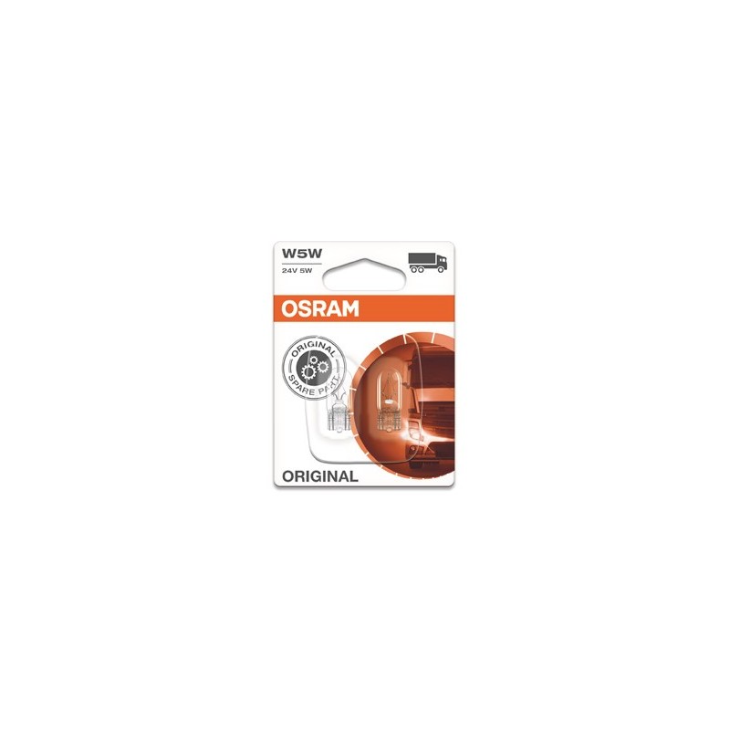 OSRAM 2845-02B W2,1x9,5d 24V 5W W5W