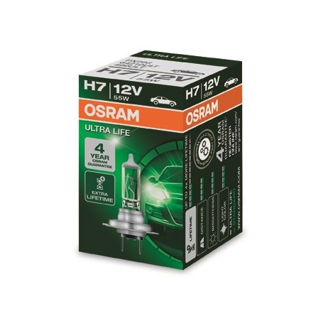 Halogen OSRAM ULTRA LIFE H7 12V 55W