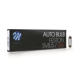 Lámpara M-Tech SV8.5-8 24V/10W T11x36 C10W CLEAR