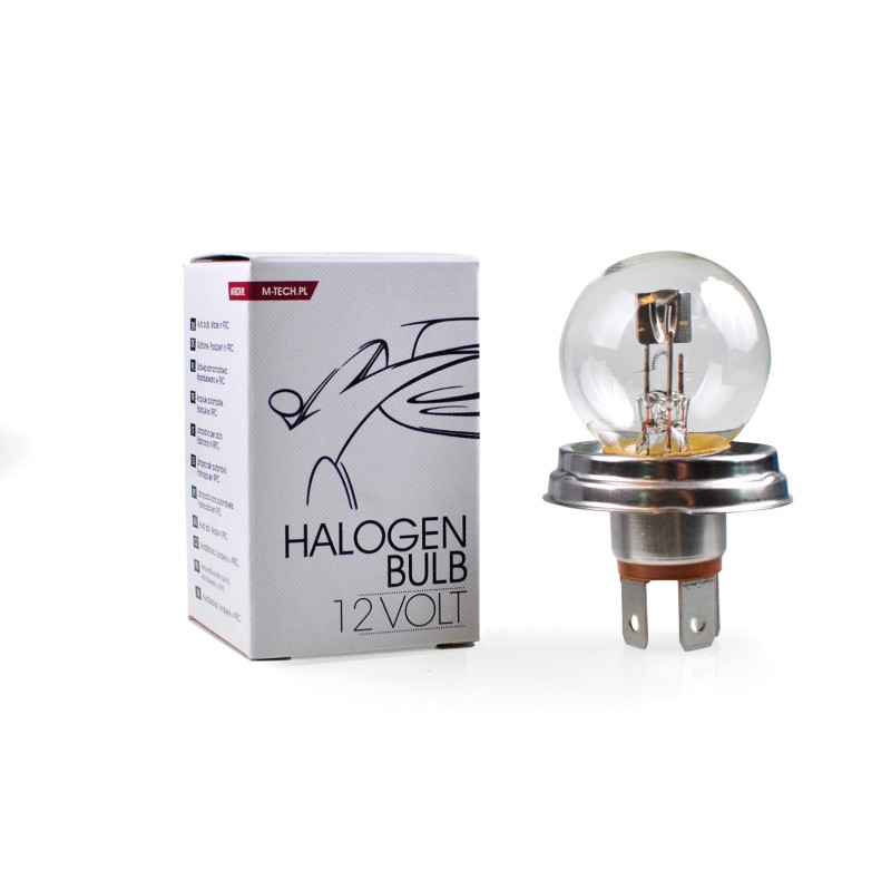 Lámpara halógena M-Tech P45t 12V 45/40W R2 CLEAR