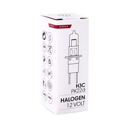 Żarówka halogenowa M-TECH H3C 12V55W PK22d