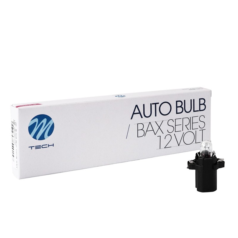 Lámpara M-Tech B8.3d 12V/1.2W NEGRA