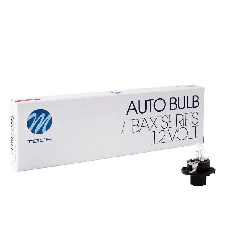 Lámpara M-Tech BX8.4d 12V/1.2W NEGRA