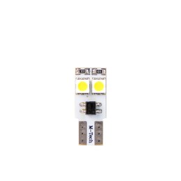 Blister 2x M-TECH Econo LB313W - W5W, 4xSMD5050 LED  12V, CANBUS, Blanco
                                                                  