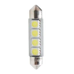 Blister 2x LED L311W - C5W 41mm 4xSMD5050 CANBUS Blanco
                                                                  