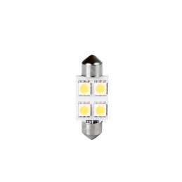 Blister 2x LED L072W - C5W 36mm 4xSMD5050 Blanco
                                                                  