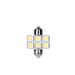 Blister 2x LED L027W - C5W 31mm 6xSMD5050 Blanco
                                                                  