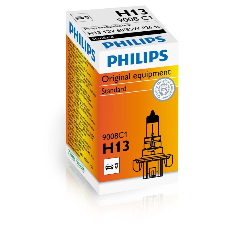 Philips H13 12V60/55W P26,4t C1
