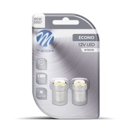 Blister 2x LED L075W - BA15s G18 5xSMD5050 Blanco