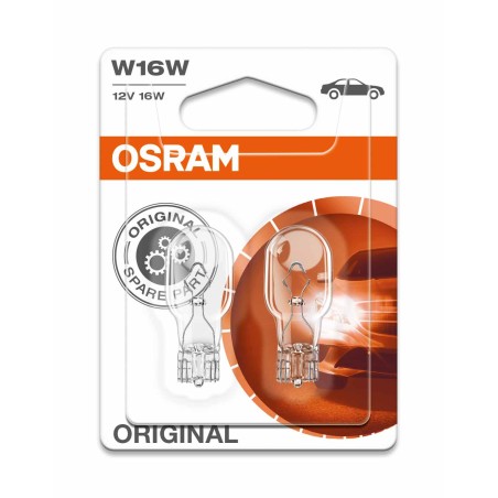 OSRAM Original W16W 12V 16W W2.1x9.5d
