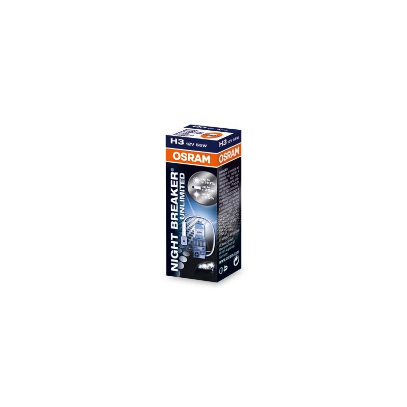 OSRAM NIGHT BREAKER® UNLIMITED H3 &
