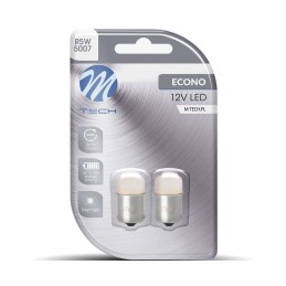 Blister 2x LED L033Y - BA15s 9LED 5mm Amarillo