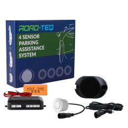 Sensores de aparcamiento CP6 zumbador + conectores - plateado