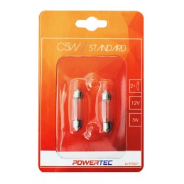 Powertec Standard W5W 5W W2,1x9,5d 12V Blister