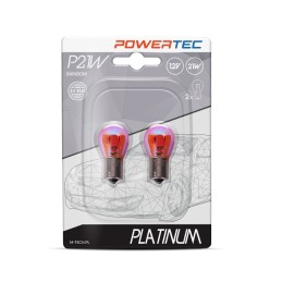 Powertec Platinum BA15s P21W S25 21W 12V RAINBOW Blister