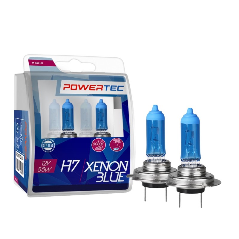 Powertec Xenon Bluel H7 12V DUO