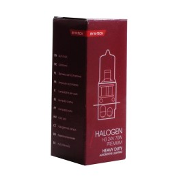 Lámpara halógena M-Tech Heavy Duty 24V/70W H3