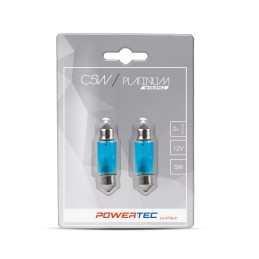 Powertec Platinum C5W 36mm SV,5-8 White Effect 12V Blister