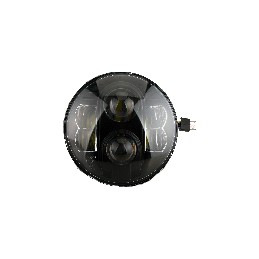 Faro de carretera LED - Redondo 7" 9-36V NEGRO