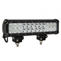 Faro barra LED - Doble fila - Soporte inferior, 72W 12" Combo
