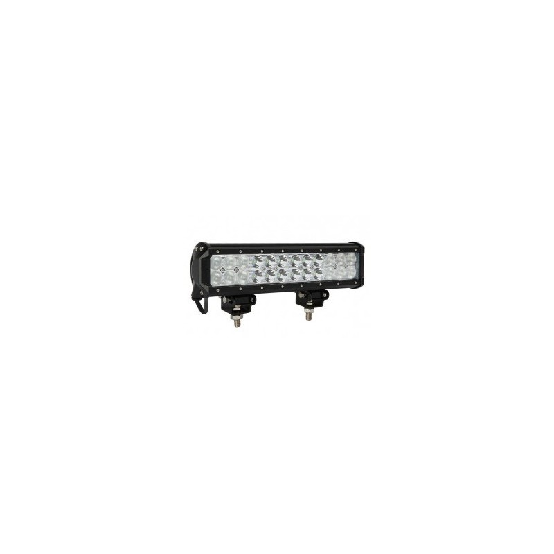 Faro barra LED - Doble fila - Soporte inferior, 72W 12" Combo