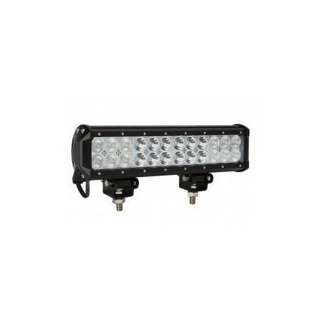 Faro barra LED - Doble fila - Soporte inferior, 72W 12" Combo