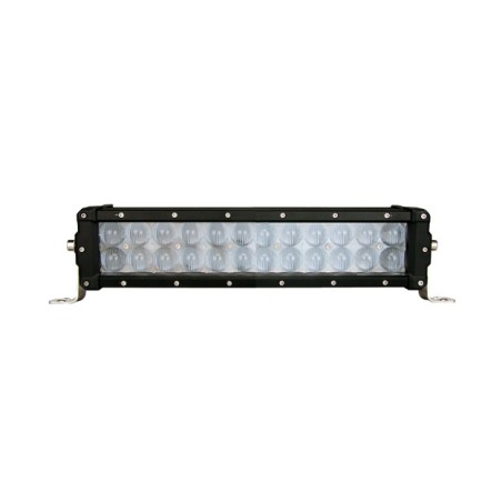 Faro largo alcance, barra LED - doble fila - soporte lateral, 72W 12" Combo