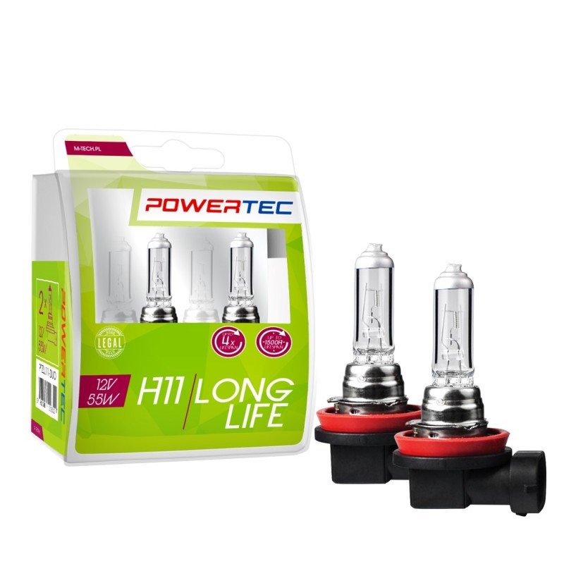 Powertec Long Life H11 12V DUO