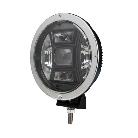 Faro largo alcance - soporte lateral, redondo cromado, CREE 70W 9" 2.º gen.