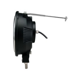 Faro largo alcance - soporte lateral, redondo cromado, CREE 70W 9" 2.º gen.