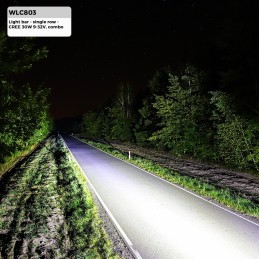 Faro barra LED - Una fila - CREE 30W 9-32V Combo