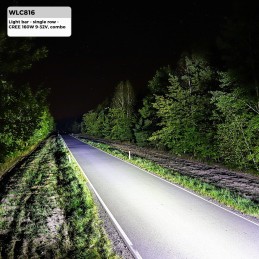 Faro barra LED - Una fila - CREE 160W 9-32V Combo