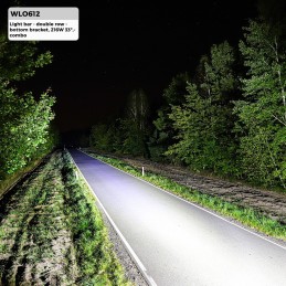 Faro barra LED - Doble fila - Soporte inferior, 216W 33" Combo