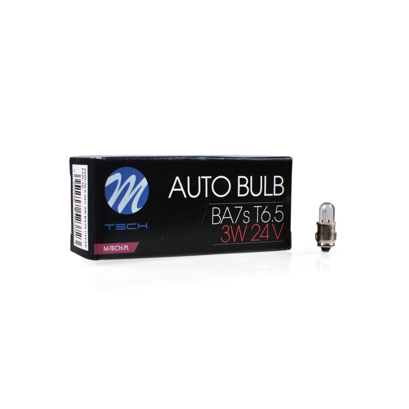 Lámpara M-Tech T6.5 BA7s 24V/3W