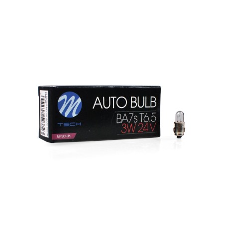 Lámpara M-Tech T6.5 BA7s 24V/3W