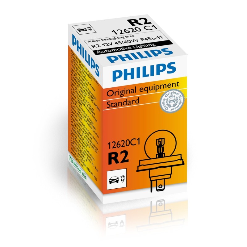 Philips R2 12V45/40W P45t-41 C1