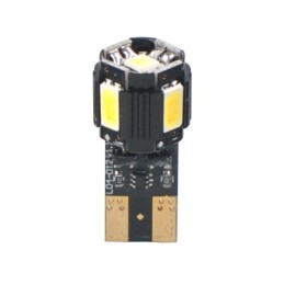 Blister 2x LED L804W - W5W 4xSMD5630 + 1xHP Blanco