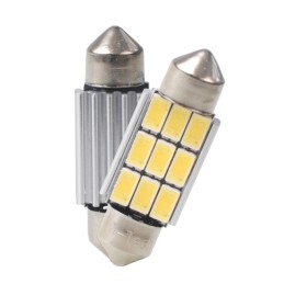 Blister 2x LED L815W - C5W 36mm 9xSMD5630 Blanco