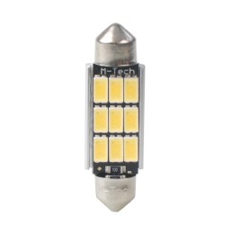 Blister 2x LED L816WW - C5W 41mm 9xSMD5630 Blanco Cálido
                                                                  