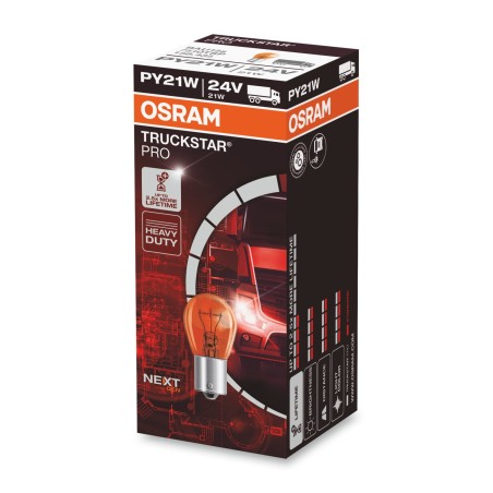 OSRAM TRUCKSTAR PRO NextGen +120% BAU15s 24V 21W